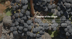 Desktop Screenshot of childrenofthegrape.com